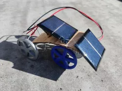 wheel solar car dia 40