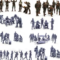 WW1 German Army 59 STL- Files Pre-supported