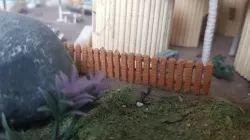 1/87 Picket Fence B (3 sizes)