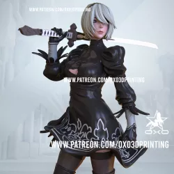2B YoRHa Nier Automata SFW and NSFW