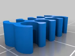 6 & 8 Pin Curved Cable Combs