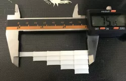 75mm X 25mm X 5mm calibration pyramid for e-steps live calibration