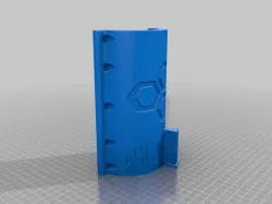 80mm Spindel Frontpanel with Adapter