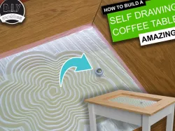 A MACHINE THAT DESTROYS WHAT IT CREATES - Kinetic Sand Art Table