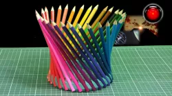 A simple ring of pencils
