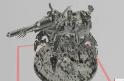 Adep Ass Mechanicus construct Priest Female  One Page Poxy War Games
