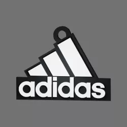 Adidas brand keychain