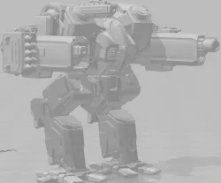 American Mecha Evening Wolf