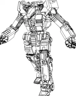 American Mecha Slumping Bird