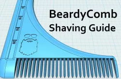 An Open Source Beard Comb Tool