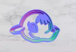 Animal crossing cookie cutter - Eloise