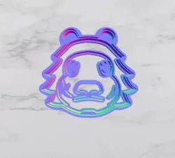 Animal crossing cookie cutter - Elvis