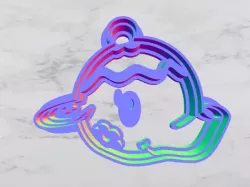 Animal crossing cookie cutter - Fanny