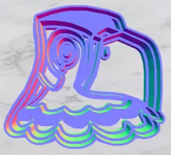 Animal crossing cookie cutter - Faust