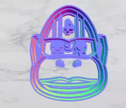 Animal crossing cookie cutter - Gertrude