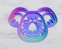 Animal crossing cookie cutter - Gonzo