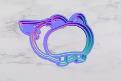 Animal crossing cookie cutter - Hippy