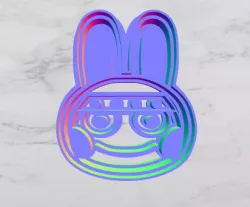 Animal crossing cookie cutter - Jeannot