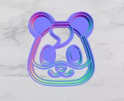 Animal crossing cookie cutter - JoJo