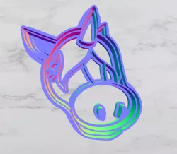 Animal crossing cookie cutter - Lico