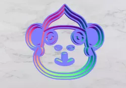 Animal crossing cookie cutter - Lourant