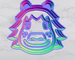 Animal crossing cookie cutter - Léo
