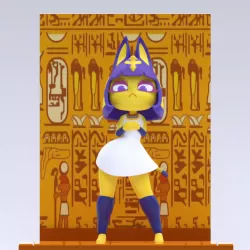 Ankha 3d model