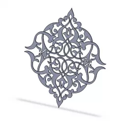Arabic pattern circle