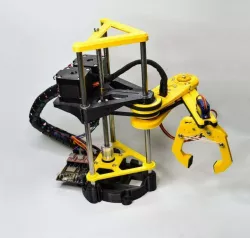 Arduino Robotic Arm (OPEN SOURCE) + Python control APP + EXTRAS