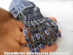 Articulated CuttleFish BJD Print-in-Place