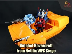 Autobot Hovercraft from Netflix WFC Siege