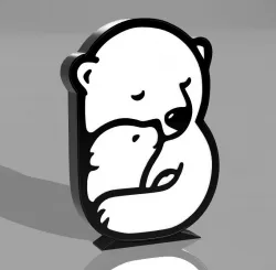 baby bear lamp