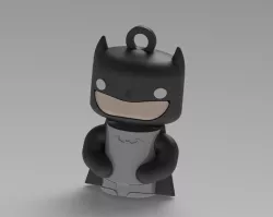 Batman figure keychain
