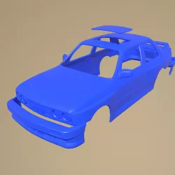 BMW M3 COUPE E30 1986 PRINTABLE car body