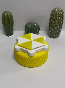 Bowl with open-close mechanism (Print-in-place)