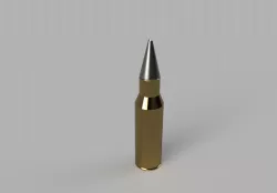 boxed rifle bullet