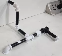 build your own industrial pipe network for  war hammer fortythousand
