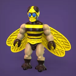 Buzz-Off Mega Construx scale