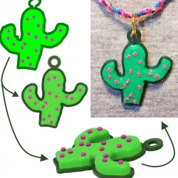 Cactus Pendant