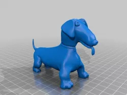 Cartoon Weiner Dog