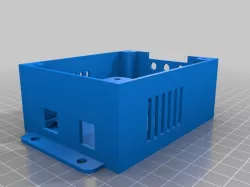 Case for Arduino UNO, CNC Shield and 60x60 or 40x40 fan (grbl).