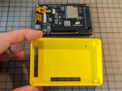 Case (solid w slots) for *WT32-SC01* by wireless-tag an (ESP32 Development board with a 3.5-inch color touch screen)