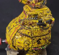 Chonky Stompy Ork Robot Ripper Chainsaw Fist Arm