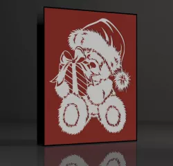 Christmas Bear Lamp