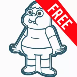 CLARENCE COOKIE CUTTER - CARTOON