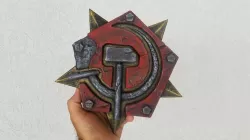 Command $ Conquer Red Alert 2 Yuris revenge - Soviet Logo - sovieticos