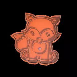 Cookie Cutter Cookie Cutter Animals Animals Fox Fox Fox 2pc