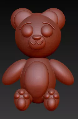 Cuddly and collectible bear.