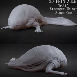 Dart Stranger Things - Stage one - Highly detailed 3D print model