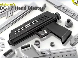 DC-17 Hand Blaster (Movie Realistic)